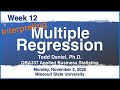 Interpreting Multiple Regression Output for Business Statistics
