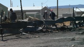Fire destroys multiple homes in Grants overnight
