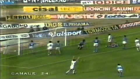 Serie A 1988-1989, day 31 Napoli - Sampdoria 1-1 (...