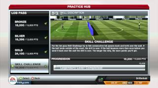 FIFA 13 Skill Challenge - Lob Pass Tutorial screenshot 5