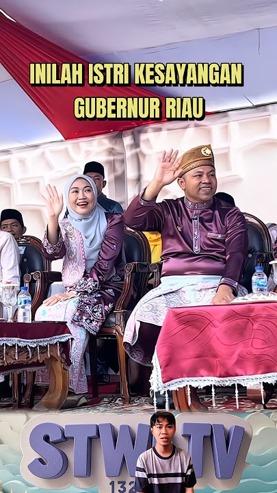 THE BELOVED WIFE OF THE GOVERNOR OF RIAU #hennysasmita #abdulwahid