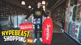 Hypebeast Shopping For Expensive Supreme