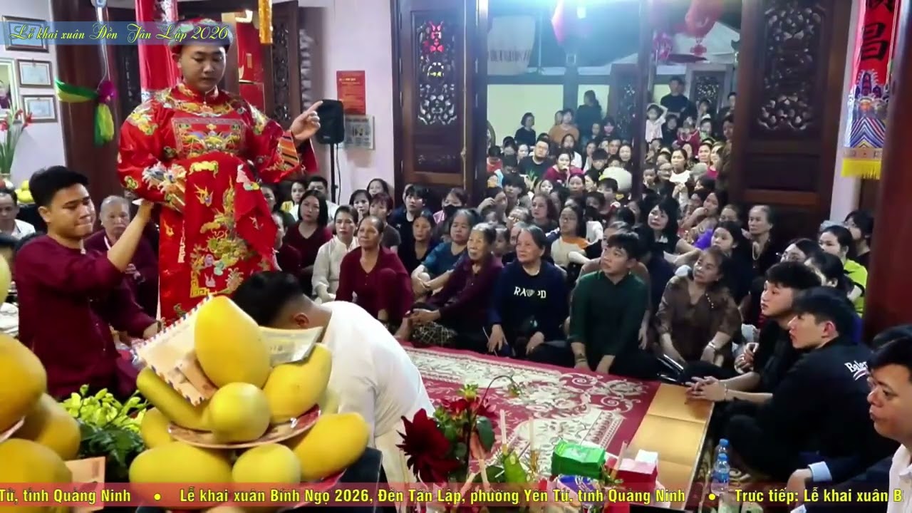 Khai xuân đền Tân Lập 2026 (Xuân Bính Ngọ)