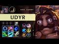 Udyr Carry vs Ezreal - NA Master Patch 26.06