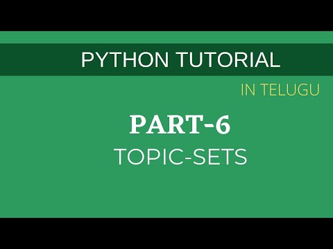 Python Tutorial For Beginners in Telugu-part 6 tuples in python