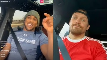 (OFFICIAL) Anthony Joshua & Oleksandr Usyk ANNOUNCE their REMATCH in Saudi Arabia on Aug …￼