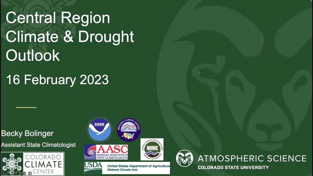 North Central US Climate and Drought Summary and Outlook - YouTube