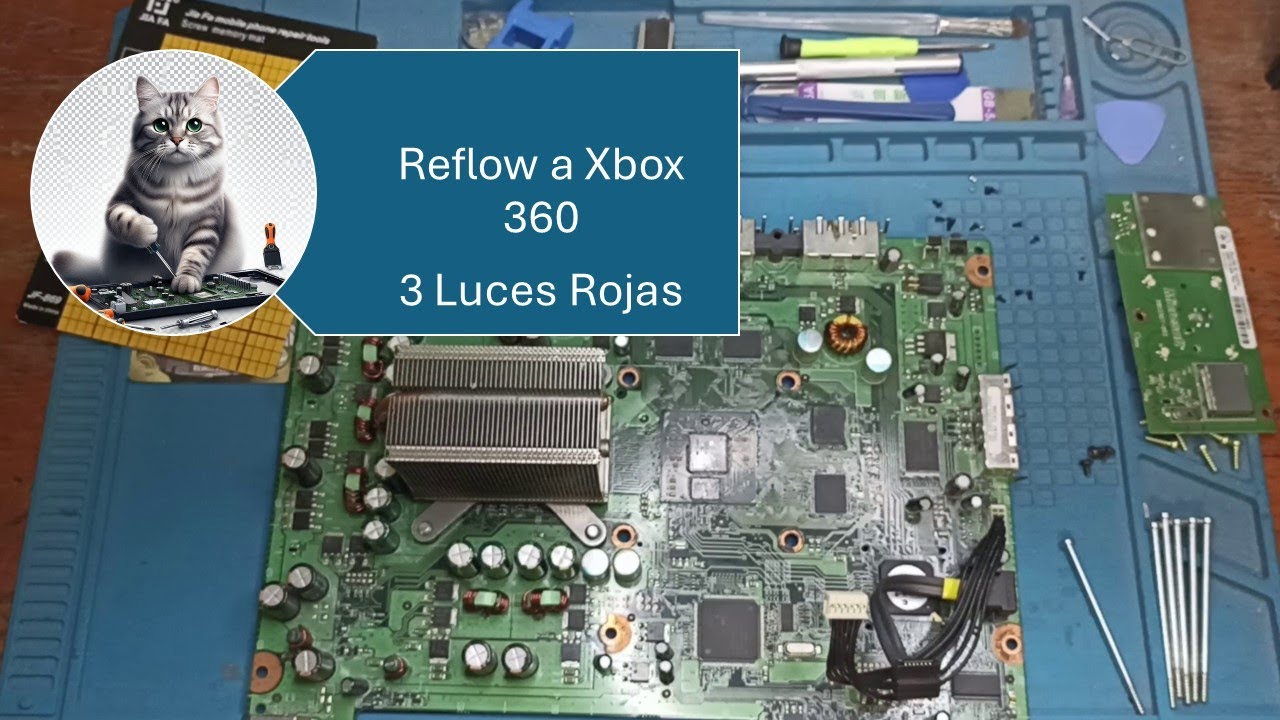 Reflow a Consola Xbox 360 Fat