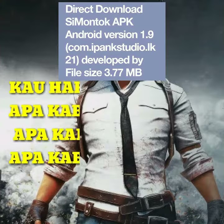 STORY WA KEKINIAN TERBARU PUBG HARAM SIMONTOK PUN DATANG DH HANING DAYAK