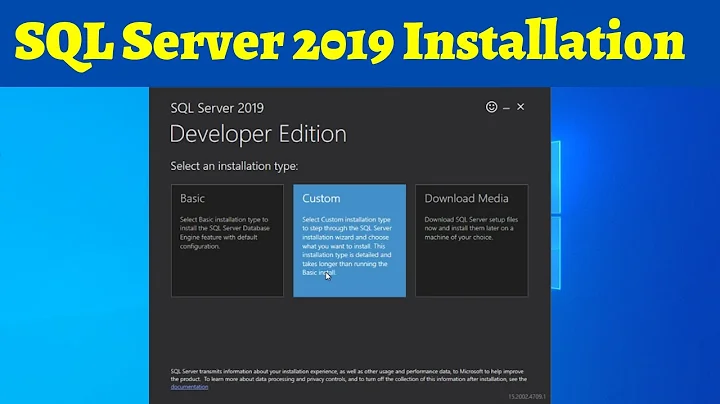 05 Install SQL Server 2019