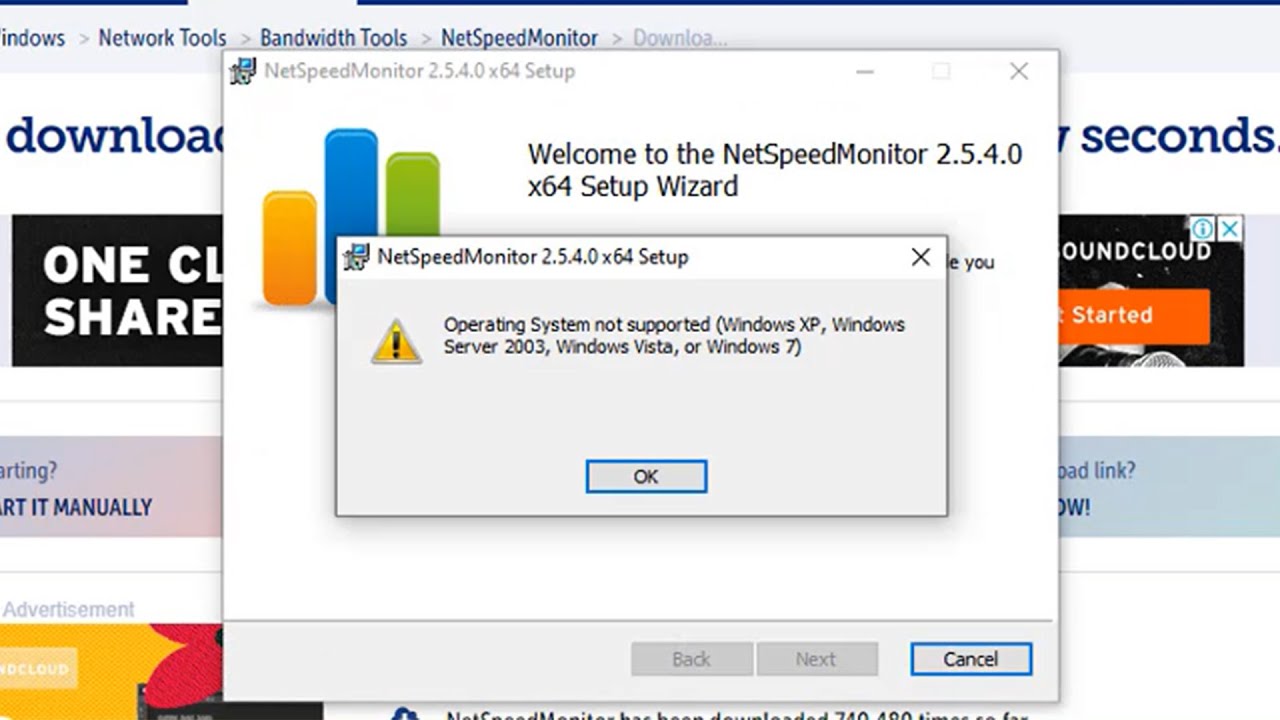 How To FIX Eror NetSpeed Monitor - YouTube