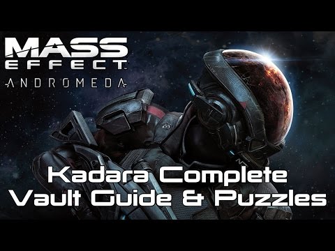 Video: Mass Effect Andromeda - Kadara: Healing Kadara's Heart, Kadara Monoliths, Kadara Vault Og Glyph Placeringer Og Løsninger