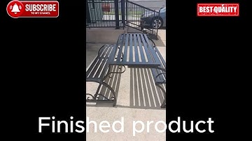 Picnic Table Bench combo. A forever product!