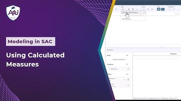 Using Calculated Measures in SAP Analytics Cloud