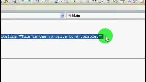 Visual Basic - Series 1 - Lesson 1 - Console Application