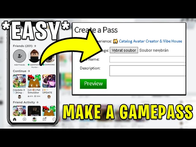 How to Make a Gamepass on Roblox on PC, Android, iOS & iPad