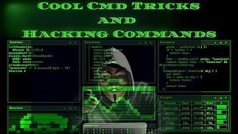 Two Hacking Pranks Using Windows Command Prompt (cmd)