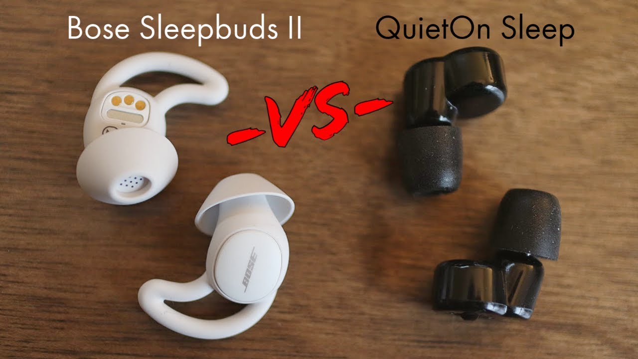 smække Frastøde Blacken BOSE Sleepbuds 2 VS QuietOn Sleep Earbuds | Comparison Review - YouTube