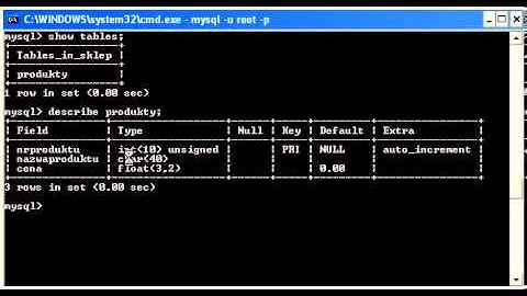 Kurs php i mysql lekcja 18  Praca z tabelami