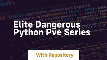 elite dangerous python pve series