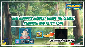 Digimon RPG - New Gennai Quest (Full Guide), Free Lv140 Digimon and Patch 1.54!