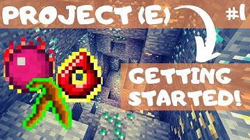 Project E - Getting Started [Minecraft Mod Showcase]