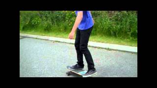 Simple longboarding throwaway