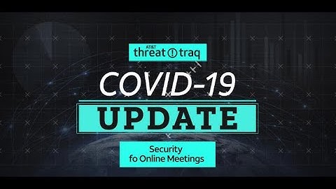 5/1/20 ThreatTraq COVID-19 Update | AT&T ThreatTraq