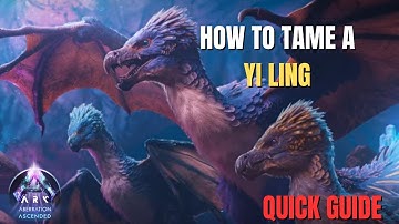 How To Tame a Yi ling in ARK: Survival Ascended | Quick & Easy Guide