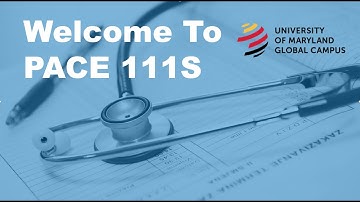 PACE 111S Welcome and Introduction Video