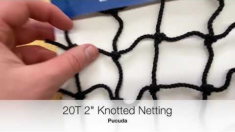 20T 2" Knotted Netting