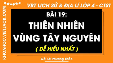 Vở bài tập Lịch Sử và Địa Lí Lớp 4 Bài 19: Thiên nhiên vùng Tây Nguyên - Trang 57 Chân trời sáng tạo
