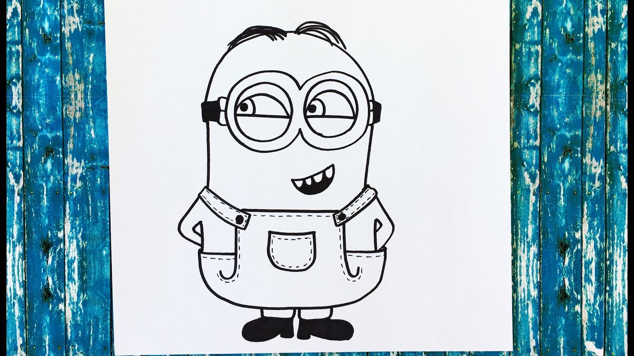 Dibujos Faciles Para Dibujar Paso A Paso Minion Como Dibujar Un Minion