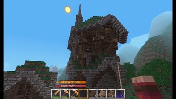 Minetest - building in survival