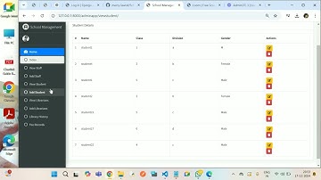 School Management Python Django Project Quick Walkthrough 🎓 1