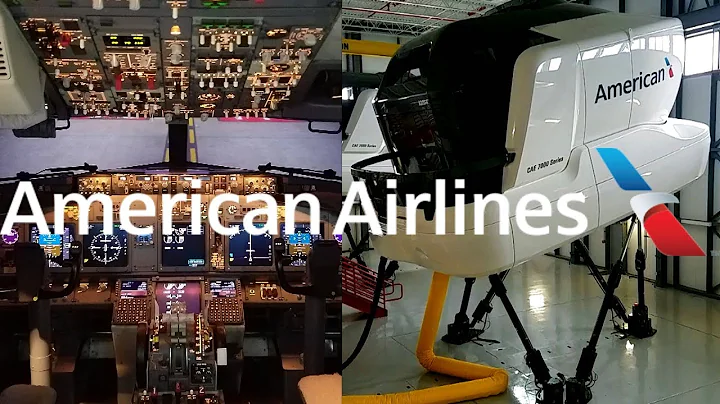 HD ATOP Jets American Airlines Full Motion  Boeing 737-800 Level D Simulator