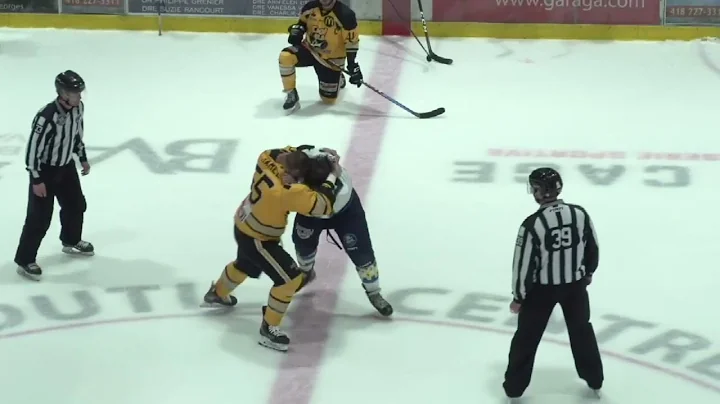 Dave Hamel vs Samuel Lévesque - 18-03-22