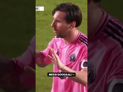 Messi Levels It For Inter Miami Just Before The Half Via MLS On Apple TV 