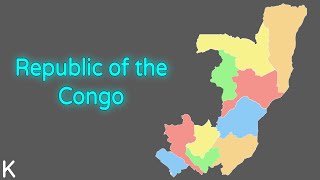 Republic of the Congo - Geography & Departments | Fan Song by Kxvin