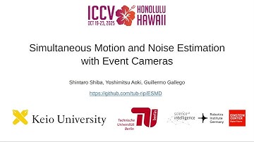 Simultaneous Motion And Noise Estimation with Event Cameras (ICCV 2025)