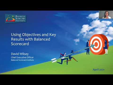 Using Objectives and Key Results with Balanced Scorecard