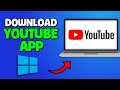 How To Download YouTube App In Laptop Install YouTube On Laptop Or PC