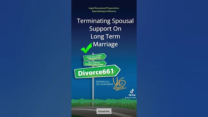 How To Stop Spousal Support On Long Term Marriage #shorts
