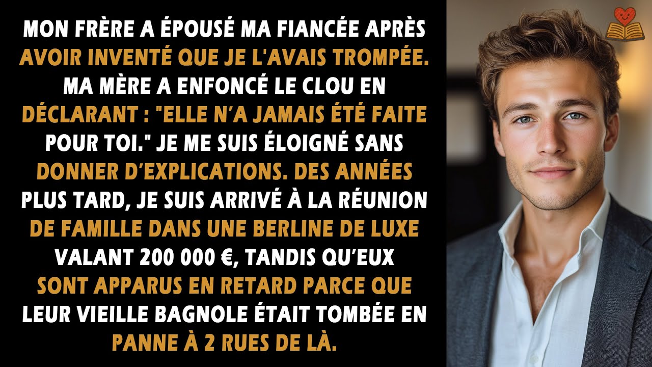 Mon frère a épousé ma fiancée après avoir inventé que je l'avais trompée. Ma mère a enfoncé le...