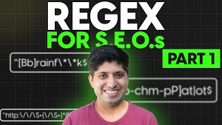 Complete REGEX for SEOs | Learn How to Use Regex for SEOs in Hindi | Part 1