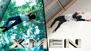 Stunts From X-Men In Real Life (Parkour, Marvel)
