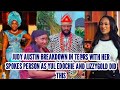 JUDY AUSTIN BREAKDOWN IN TE@RS WITH HER SPOKES PERSON AS YUL EDOCHIE AND LIZZYGOLD DID THIS