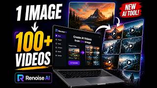How to Turn 1 Image Into 100+ AI Videos with Renoise AI (Full Tutorial 2026) No Editing Needed