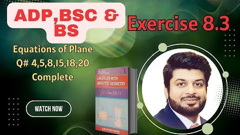 8.3, Calculus by SM Yusuf,,,ADP,BS,BSc