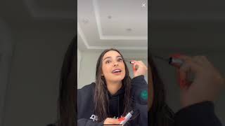 Addison raes tiktok live (makeup)